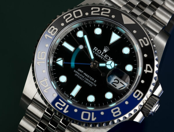 Rolex GMT-Master II Batman Jubilee Men's Watch 126710BLNR-0002