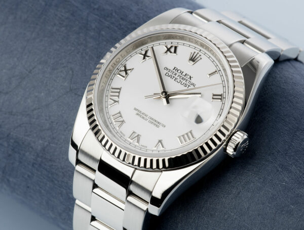 Rolex Datejust M126334-0023 Oyster, 41 mm, Oystersteel and white gold