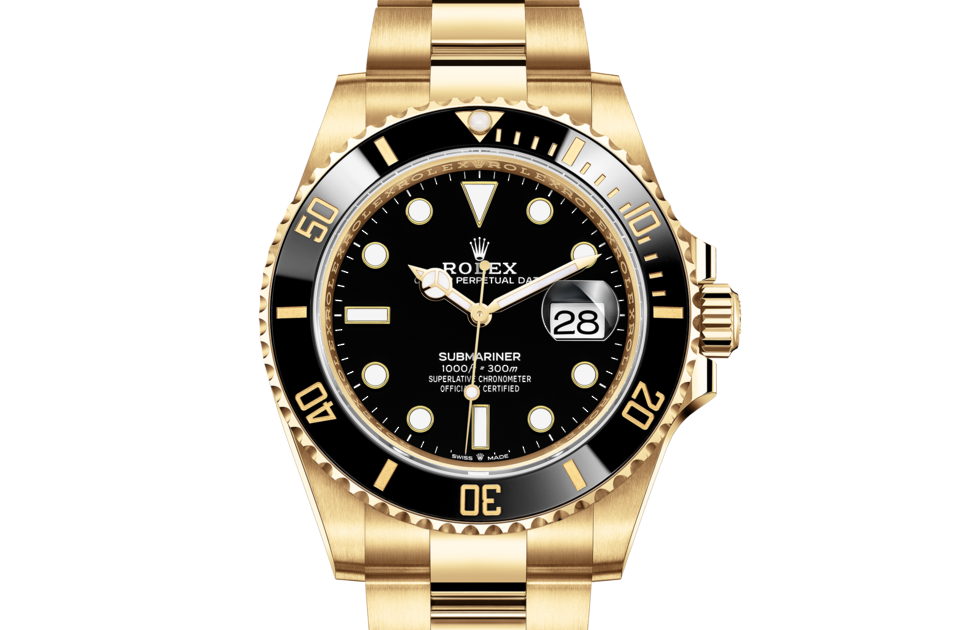 Rolex Submariner M126618LN-0002 Oyster, 41 mm, yellow gold