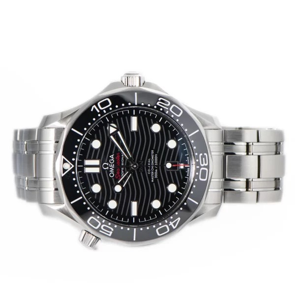 Omega Seamaster Diver 300M Co-Axial Master Chronometer 42mm Black Stainless Steel- 210.30.42.20.01.001