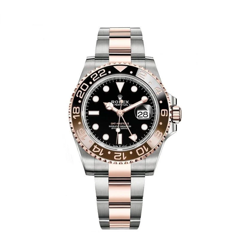 Rolex GMT-Master II Root Beer Ceramic 18k Rose Gold 126711CHNR