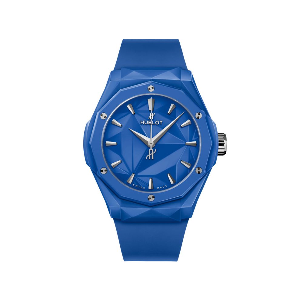 Hublot Classic Fusion Orlinski Blue Ceramic Ref# 550.ES.5100.RX.ORL21