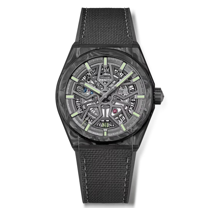 Zenith Defy Classic on Cordura Effect Rubber Strap - 10.9000.670/80.R795