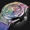 Hublot Big Bang ONE CLICK STEEL RAINBOW Ref# 485.SX.9900.LR.0999