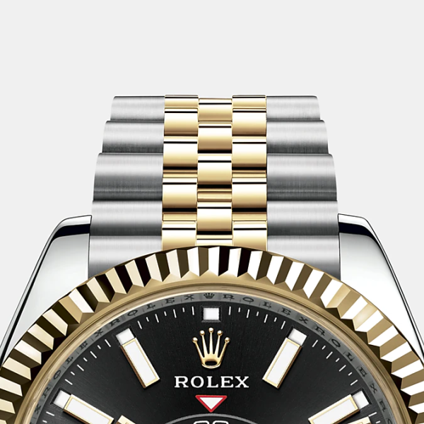 Rolex Sky-Dweller 42mm, Oystersteel and 18k Yellow Gold, Ref# 326933-0005