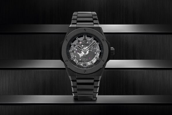 Hublot Big Bang INTEGRATED TIME ONLY ALL BLACK Ref# 456.CX.0140.CX