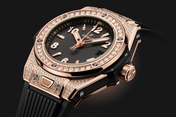 Hublot Big Bang ONE CLICK KING GOLD PAVÉ Ref# 485.OX.1180.RX.1604