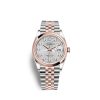 Rolex Datejust 36mm, Oystersteel and 18k Everose Gold, Ref# 126201-0037