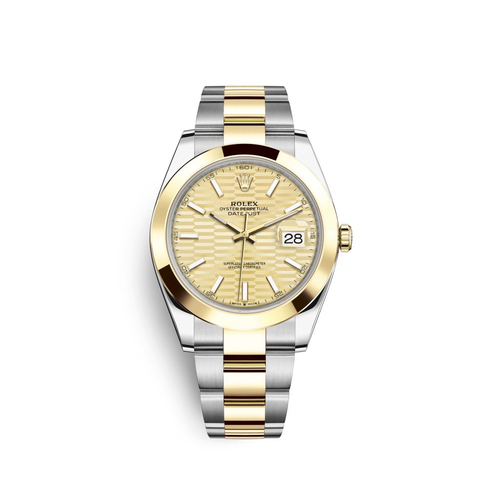 Rolex Datejust 41mm, Oystersteel and 18k Yellow Gold, Ref# 126303-0021