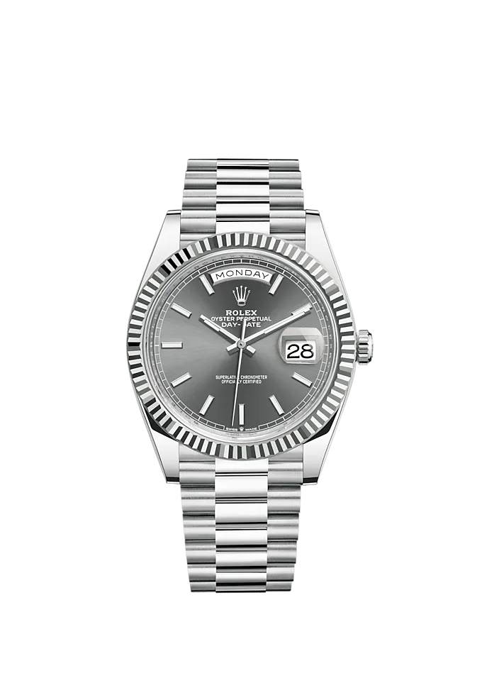 Rolex Day-Date, 40mm, Platinum, Ref# 228236-0013