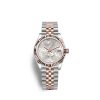 Rolex Datejust 31mm, Oystersteel and 18k Everose Gold and Diamonds, Ref# 278271-0032