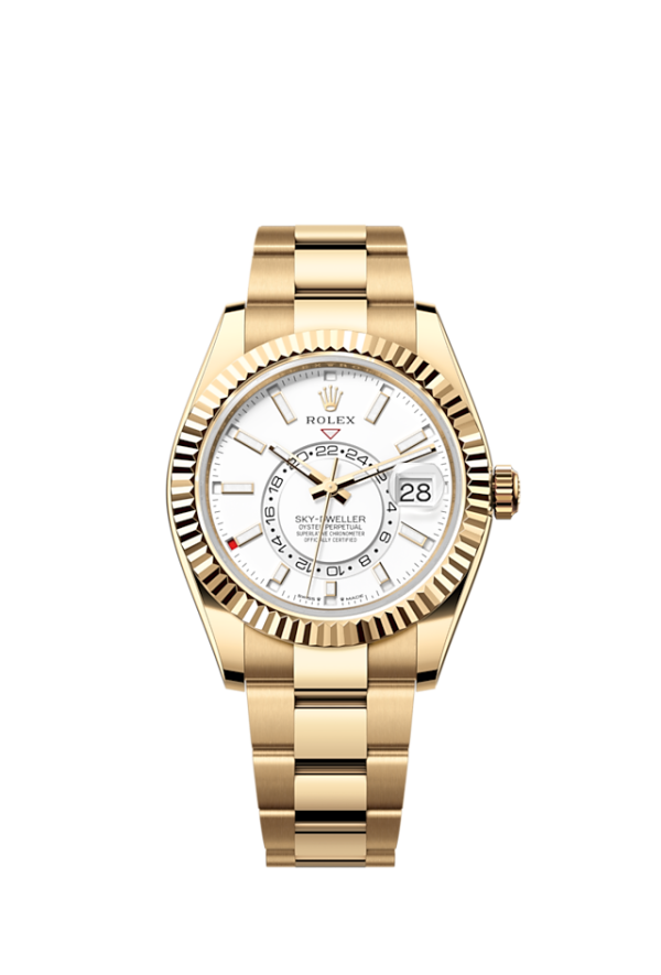 Rolex Sky-Dweller, 42mm, 18k Yellow Gold, Ref# 336938-0003