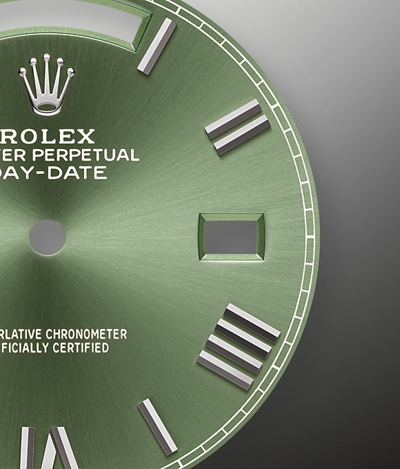 Rolex Day-Date 40 White gold Ref# 228349RBR-0030