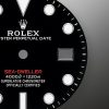 Rolex Sea-Dweller 43, Oystersteel, Red Letters, Ref# 126600-0002