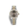 Rolex Datejust 31, Oystersteel, 18kt Yellow Gold and diamonds, Ref# 278383RBR-0022