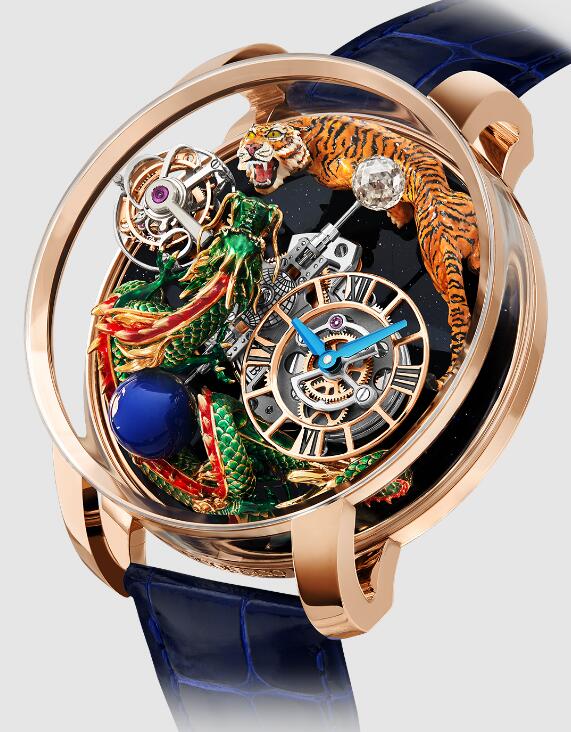 Jacob & Co. ASTRONOMIA ART TIGER & DRAGON Watch Replica AT114.40.AA.UA.A Jacob and Co Watch Price