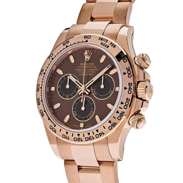 Rolex Daytona 116505 Rose Gold Chocolate Brown Dial