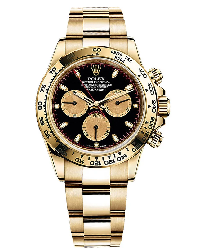 Rolex Daytona 40mm 116508 "Paul Newman" Black Dial