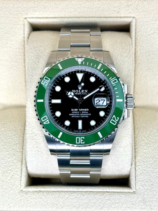 NEW 2024 Rolex Submariner "Starbucks" 41mm 126610LV Black Dial