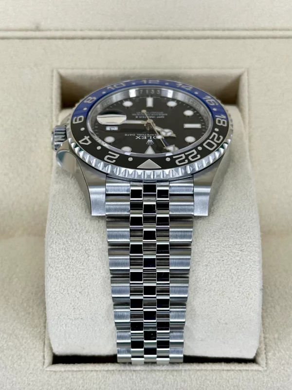 NEW 2024 Rolex GMT-Master II "Batgirl" 40mm 126710BLNR Jubilee Black Dial