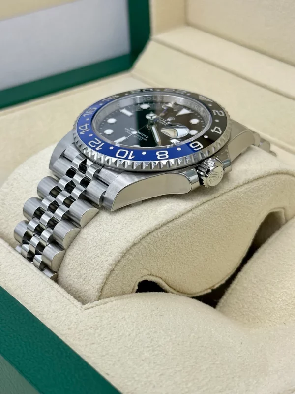 NEW 2024 Rolex GMT-Master II "Batgirl" 40mm 126710BLNR Jubilee Black Dial