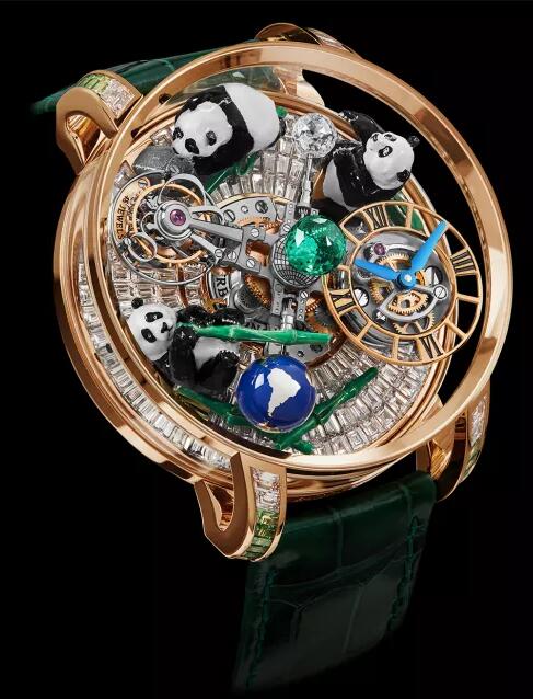 Jacob & Co. ASTRONOMIA ART PANDA Watch Replica AT814.40.AA.AA.ABALA Jacob and Co Watch Price