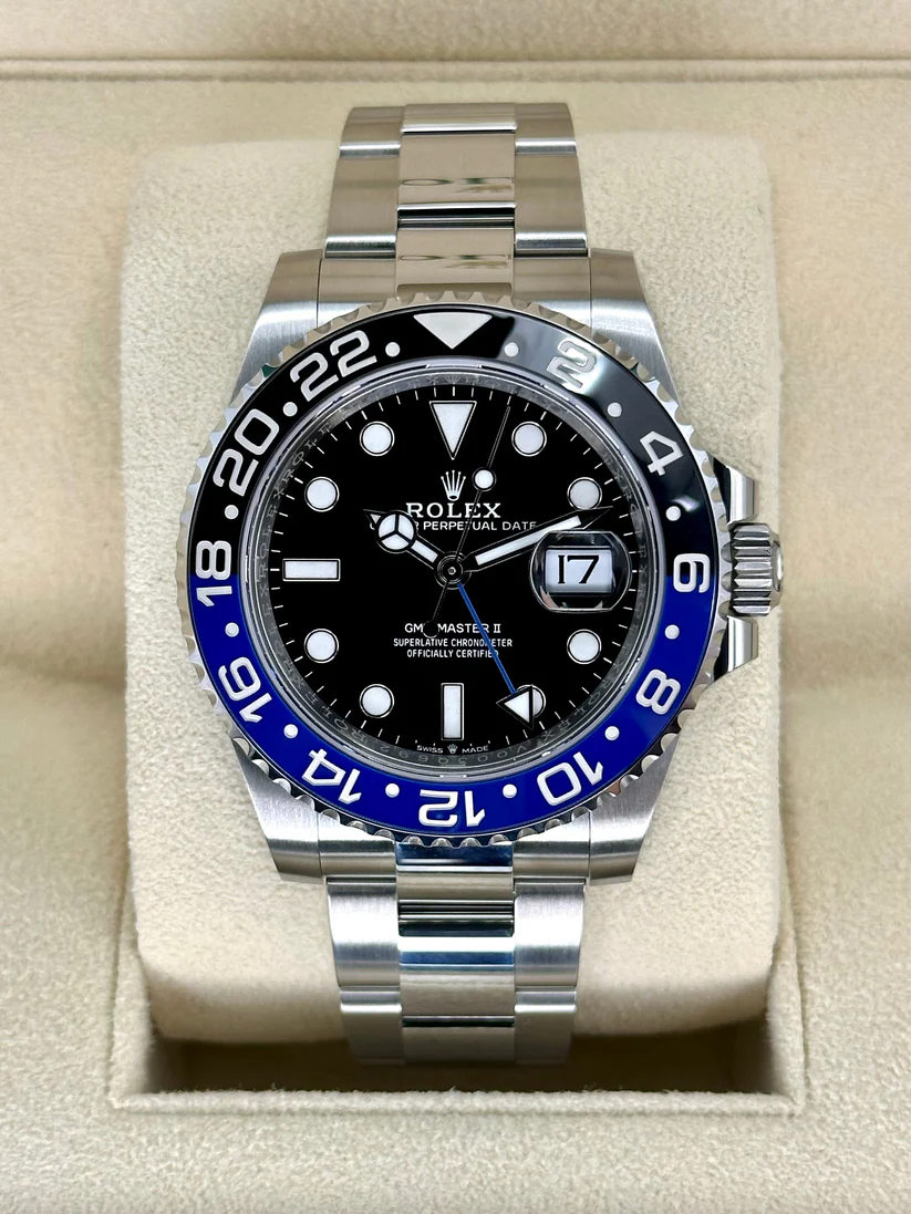 NEW 2024 Rolex GMT-Master II "Batman" 40mm 126710BLNR Oyster