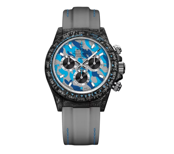 ROLEX Diw Daytona military blue 40mm oyster black