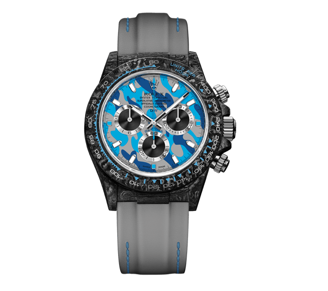 ROLEX Diw Daytona military blue 40mm oyster black