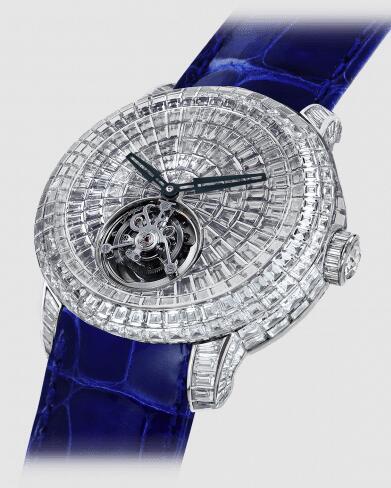 Jacob & Co. CAVIAR TOURBILLON DIAMONDS Watch Replica CV201.30.BD.BD.A Jacob and Co Watch Price