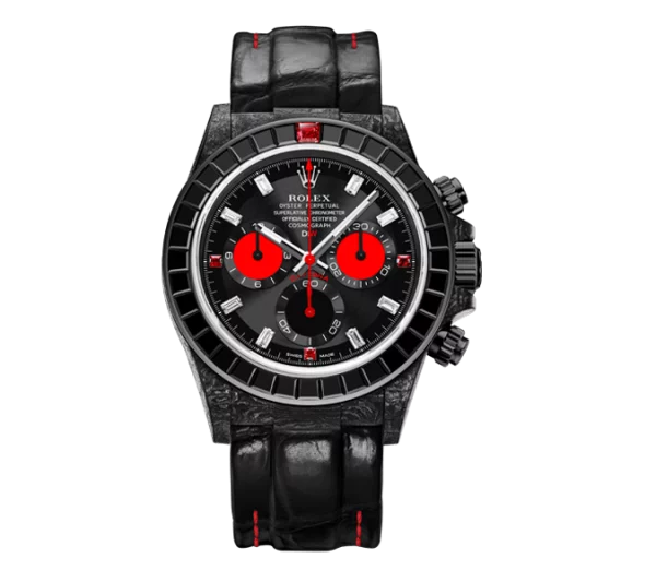 ROLEX Diw Daytona carbon rainbow black 40mm carbon