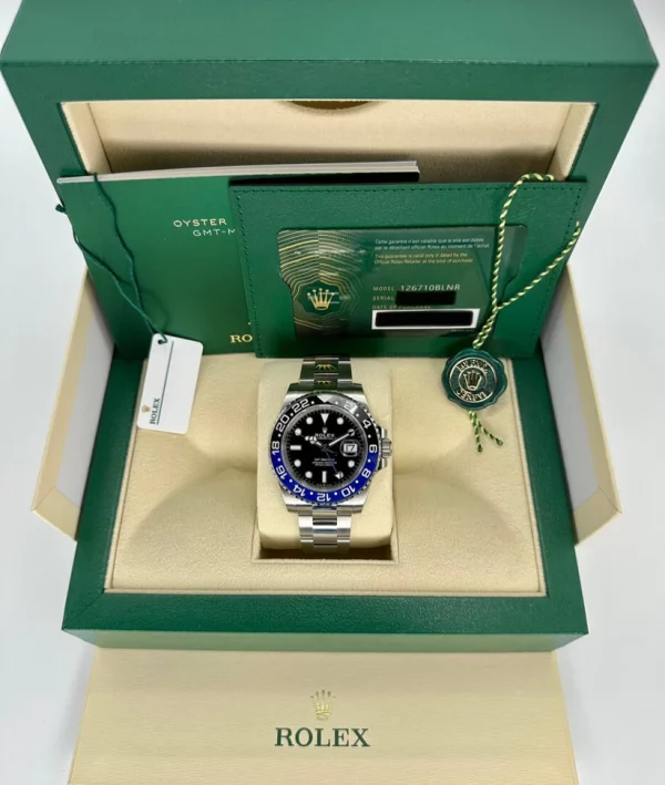 NEW 2024 Rolex GMT-Master II "Batman" 40mm 126710BLNR Oyster